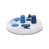 TRIXIE Hundespielzeug Intelligenz Dog Activity Strategiespiel „Flip Board“ – Anspruchsvolles Intelligenzspielzeug für Hunde zur Beschäftigung, ø 23cm – 32026