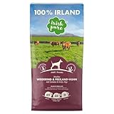 Irish Pure Trockenfutter Adult | 1,5kg | Weiderind & Freiland-Huhn mit Kelp-Alge | Hoher Fleischanteil | Getreidefrei | Sensitiv | Hundetrockenfutter | Hundefutter für alle Rassen