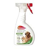 BEAPHAR - Zecken- Und Flohschutz Spray Für Hunde Und Katzen Ab 12 Wochen - Gegen Flöhe, Zecken, Mücken - Sofortschutz - 7 Tage Schutz Pro Anwendung - 400 ml