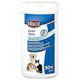 Trixie Universal-Pflegetücher, für Hunde, Katzen, Kleintiere - 30 Stück, 1 Dose