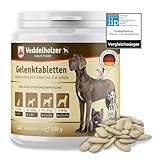 Veddelholzer VERGLEICHSSIEGER 2024 Hunde Gelenktabletten mit Grünlippmuschel Hund MSM & Teufelskralle Glucosamin & Kollagen 125 Kapseln Hunde Leckerlis