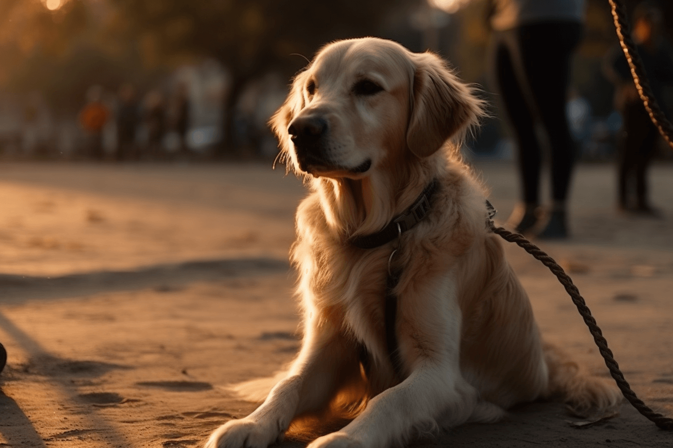 Augenpflege für Golden Retriever