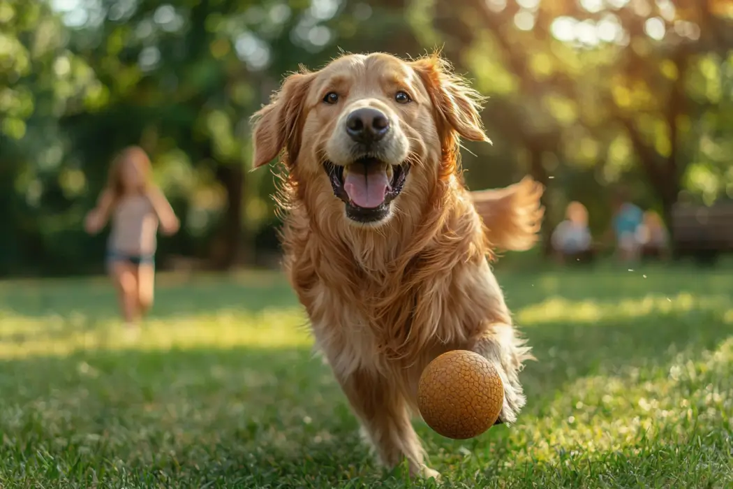 was macht einen golden retriever glücklich