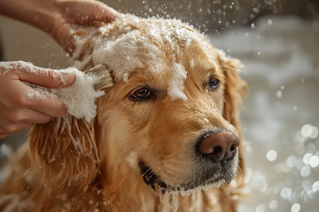 Wie stark haart ein Golden Retriever